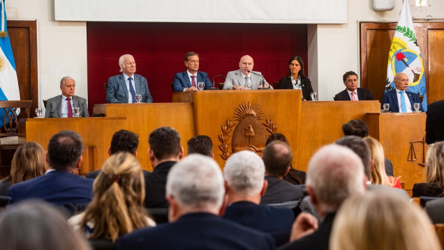 imagen  Apertura del año judicial: Suarez anunció la llegada de los juicios por jurado al fuero civil