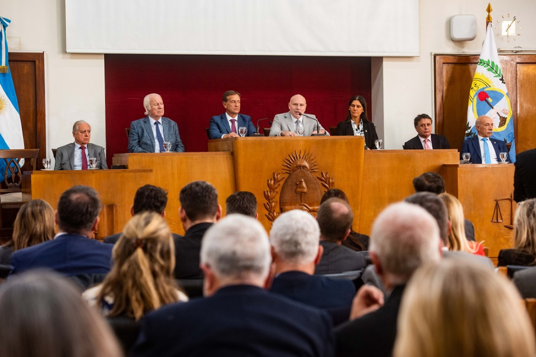 imagen  Apertura del año judicial: Suarez anunció la llegada de los juicios por jurado al fuero civil