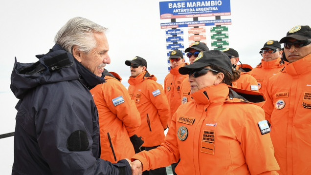 imagen Desde la Antártida, Alberto Fernández afirmó que es "un enclave vital de la soberanía territorial y política"