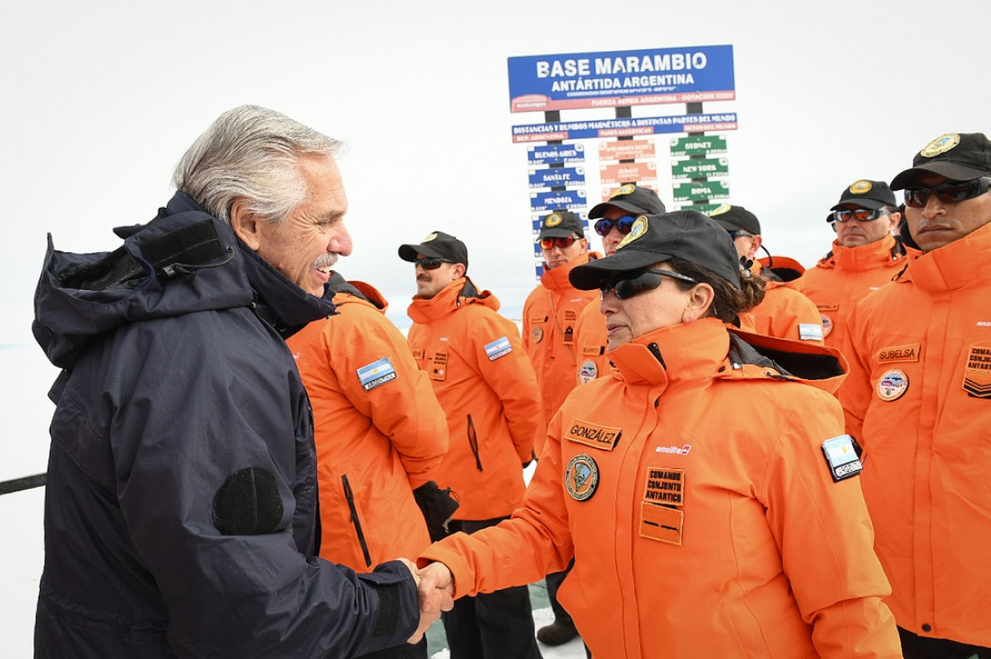 imagen Desde la Antártida, Alberto Fernández afirmó que es "un enclave vital de la soberanía territorial y política"