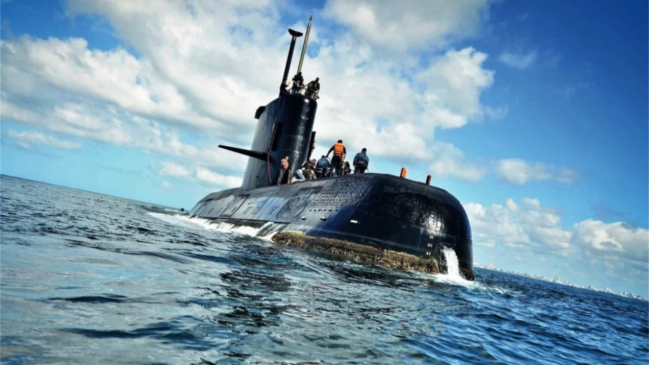 imagen El Gobierno reconoció que el ARA San Juan hacía tareas de espionaje