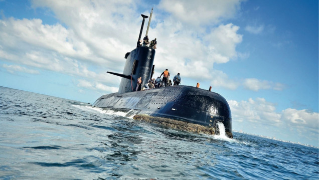 imagen Buque oceanográfico retomará la búsqueda del submarino perdido