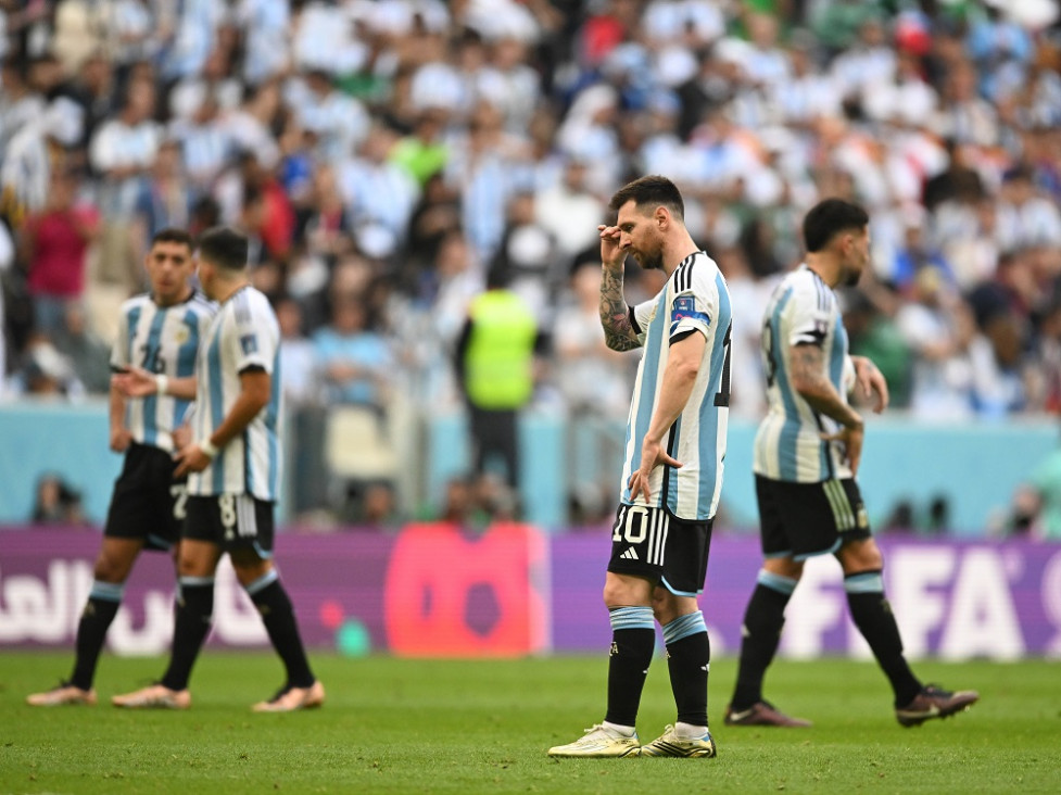 imagen Argentina perdió sorpresivamente con Arabia Saudita en su debut en Qatar