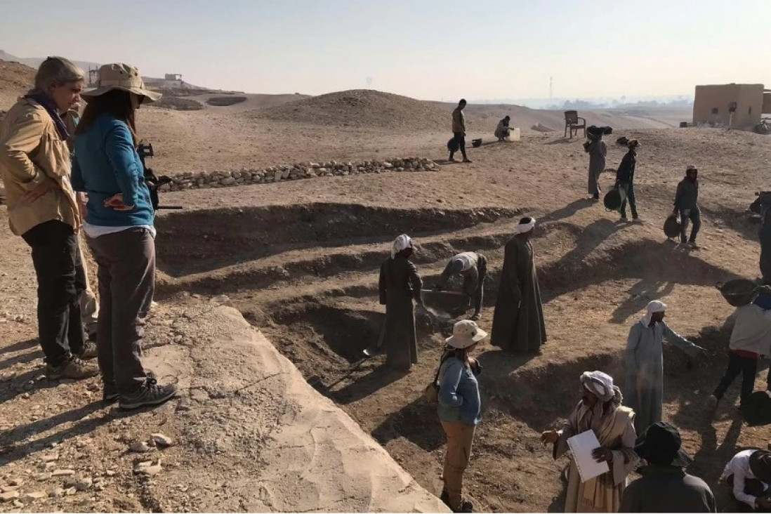 imagen El camino de un equipo de investigación de Argentina para lograr un extraordinario hallazgo en Egipto