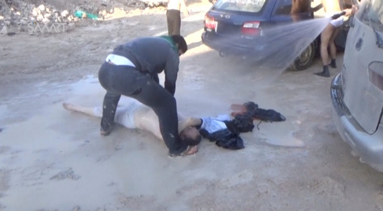 imagen Siria: hay 72 muertos por el supuesto bombardeo químico