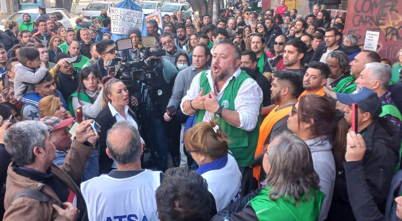 imagen Paritarias estatales: ATE rechazó la oferta del Gobierno y anunció un nuevo paro