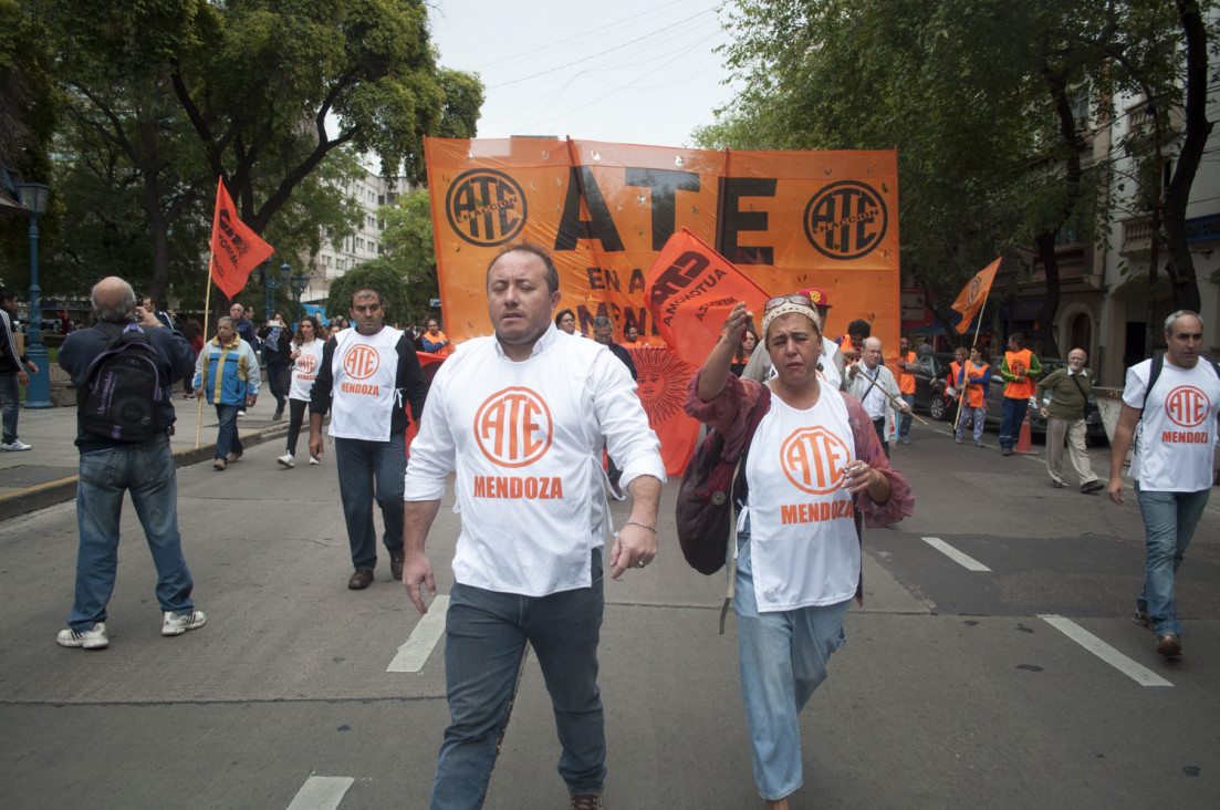 imagen ATE acentúa la protesta
