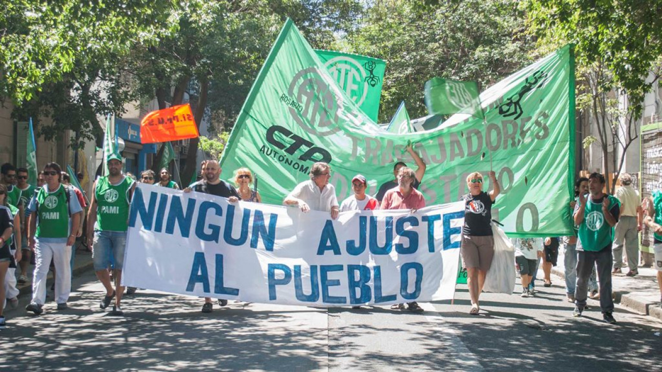 imagen Marchas y protestas contra las reformas laboral y previsional