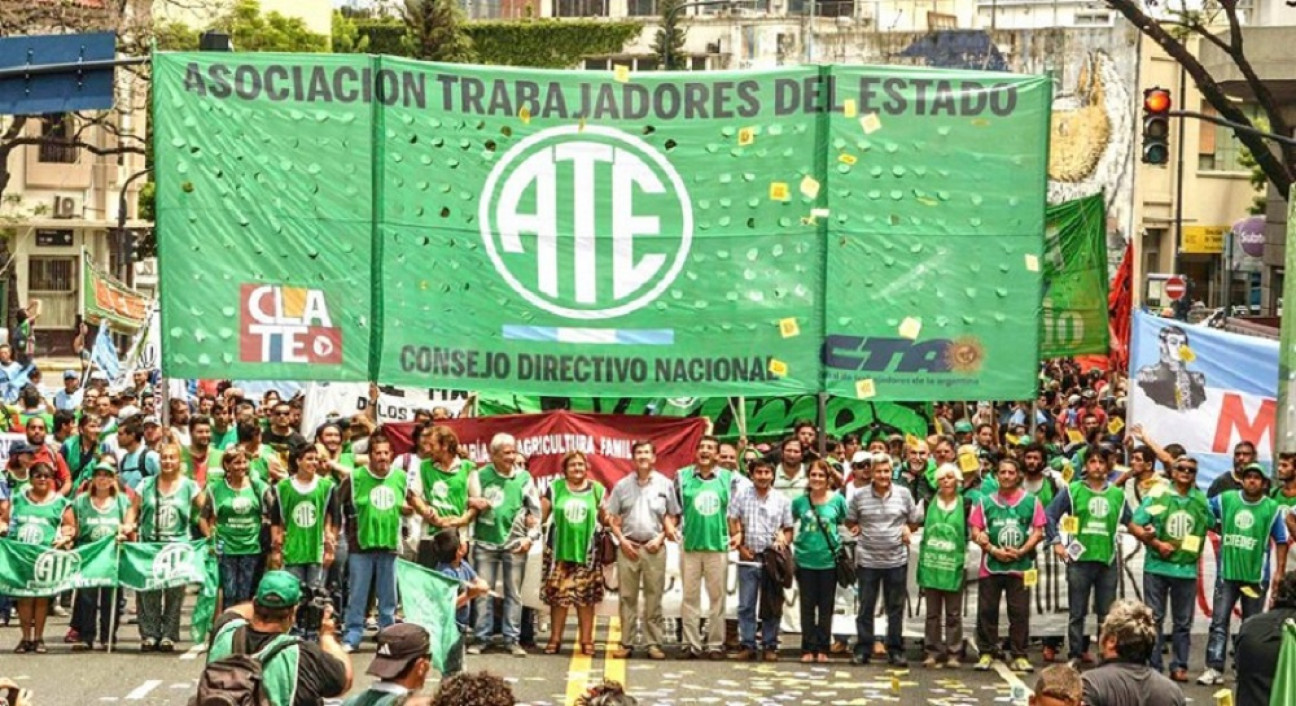 imagen ATE Mendoza hará un abrazo simbólico al Ministerio de Trabajo