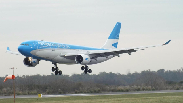 imagen Aerolíneas canceló cuatro vuelos internacionales por problemas gremiales