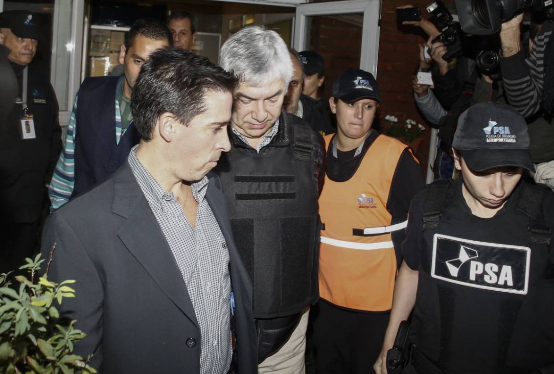 imagen Lázaro Báez se negó a declarar y quedó detenido en Ezeiza