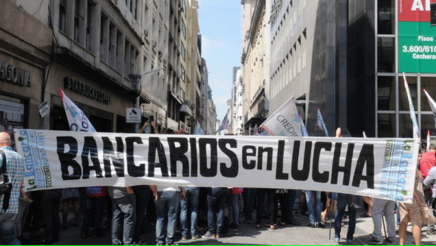 imagen La Bancaria anunció un nuevo paro nacional para el viernes