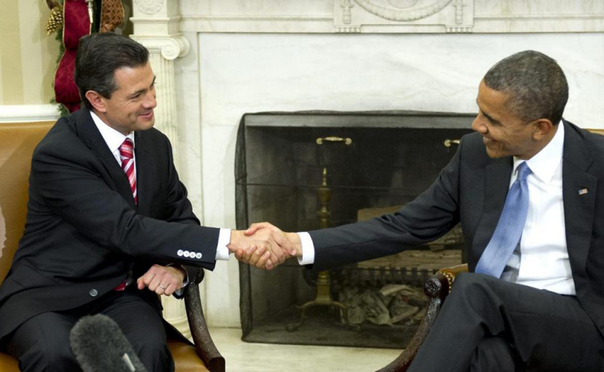 imagen Veinticuatro horas en México, mientras Peña Nieto visitaba EE.UU.