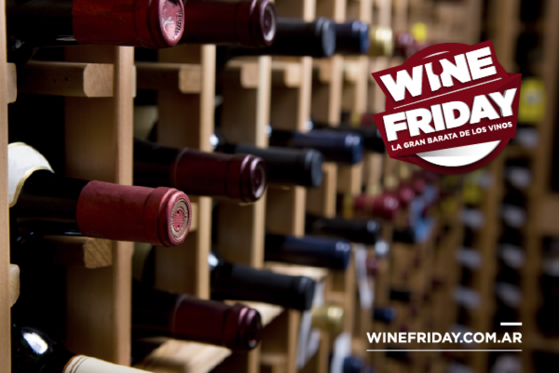 imagen Llega Wine Friday: tres días de súper descuentos en vinos