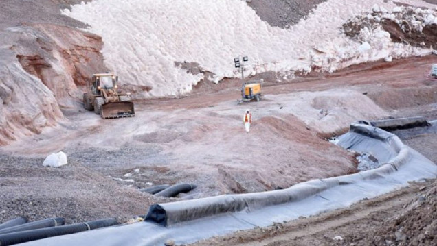 imagen Barrick se había comprometido a cambiar el caño que produjo el derrame