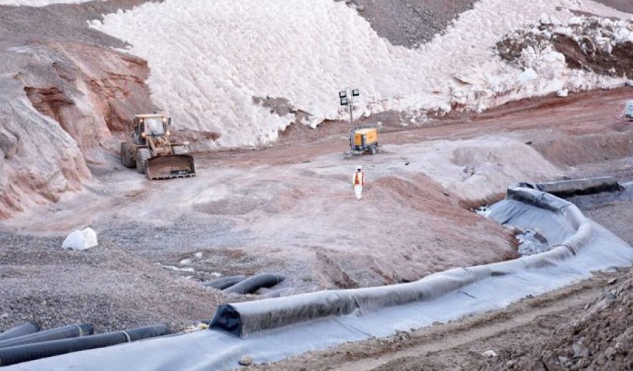 imagen Barrick se había comprometido a cambiar el caño que produjo el derrame