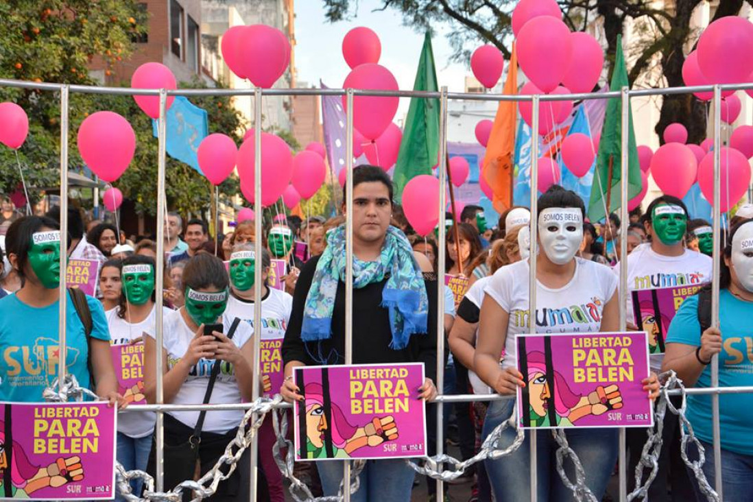 imagen Liberaron a Belén, la joven que estuvo presa dos años por un aborto espontáneo
