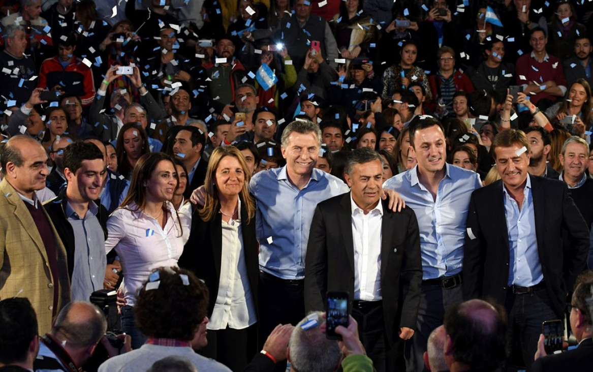 imagen La lista de Cambia Mendoza y la "bendición" de Macri