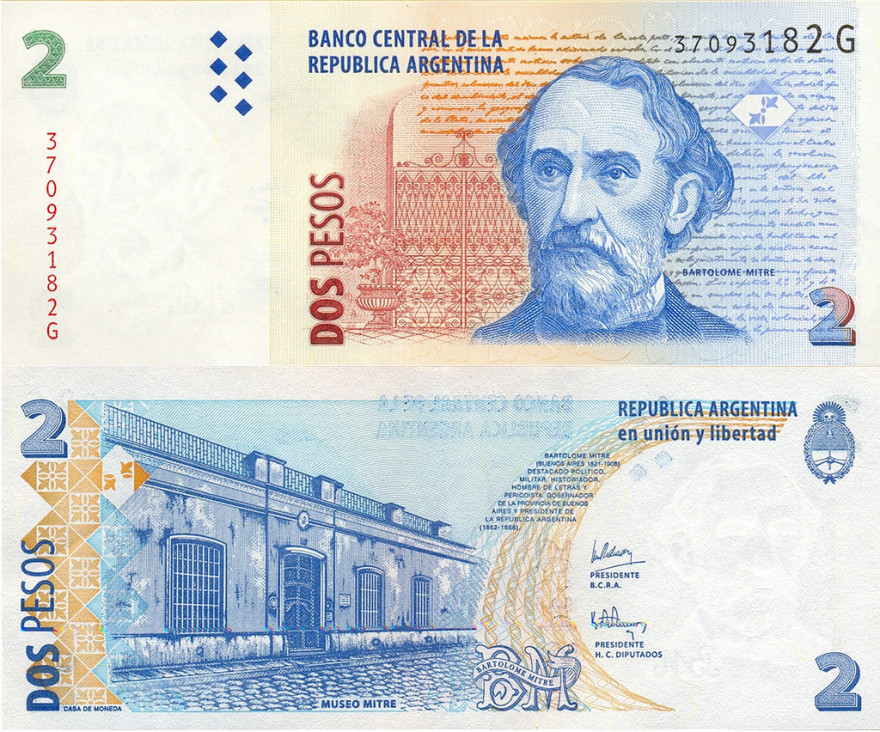 imagen Llora Julián Weich: quedan dos meses para canjear los billetes de 2 pesos