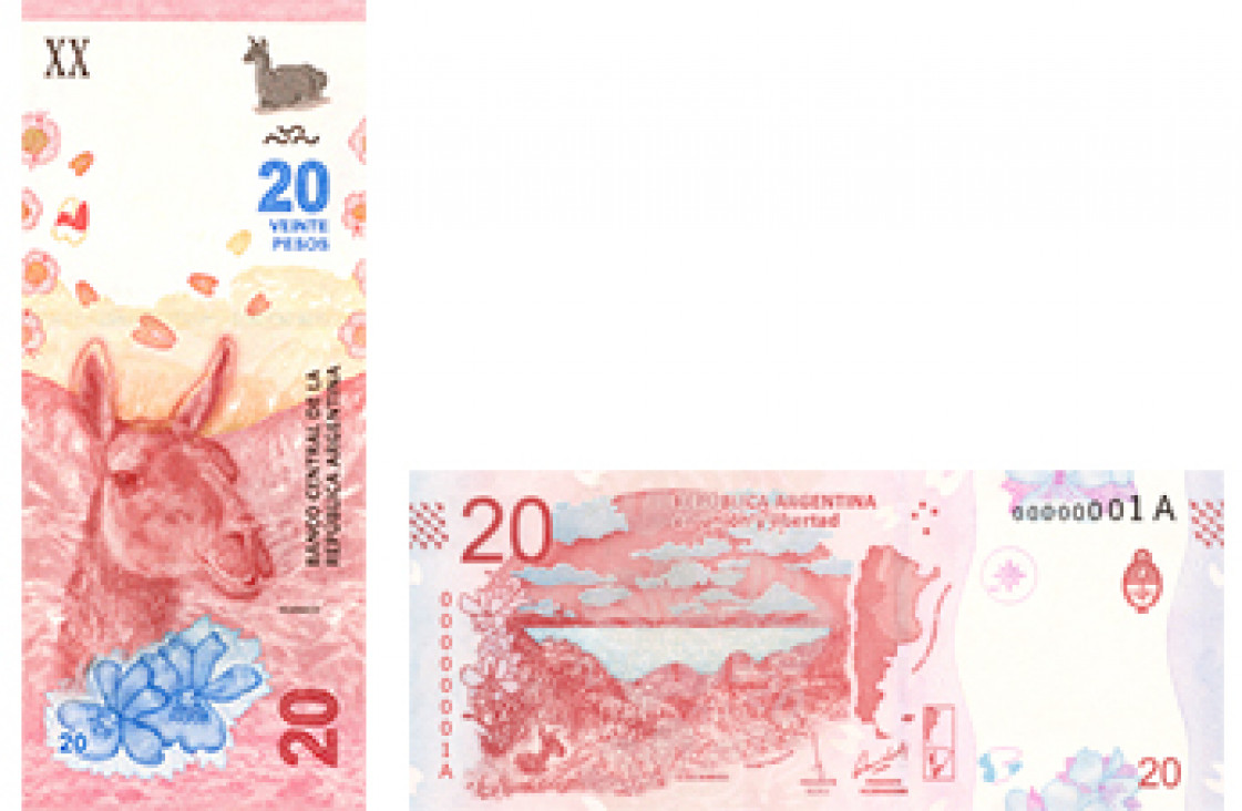 imagen Estas son las medidas de seguridad del nuevo billete de $20