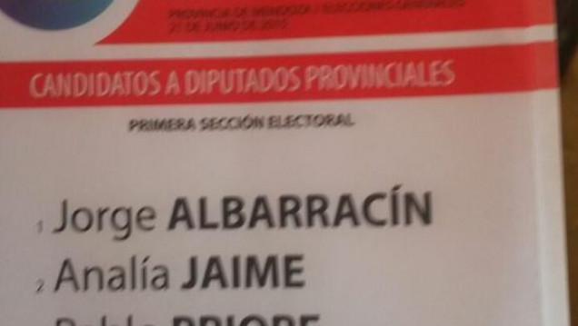 imagen Aparecieron boletas truchas en Guaymallén