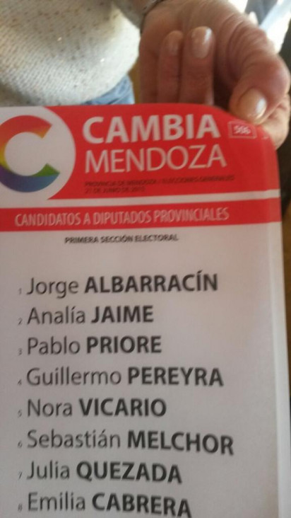 imagen Aparecieron boletas truchas en Guaymallén