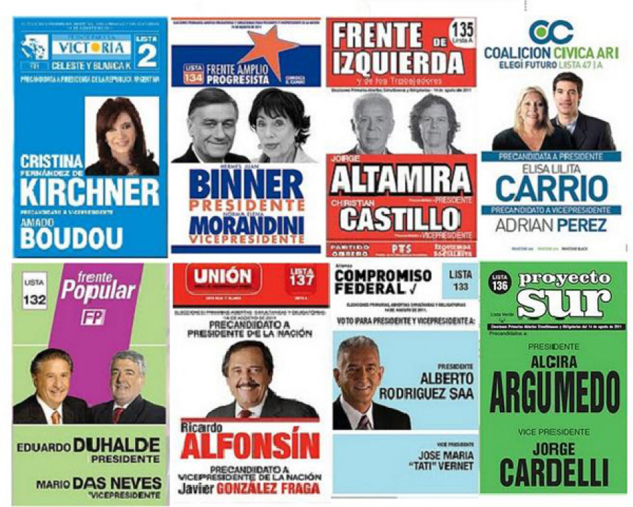 imagen Los precandidatos presidenciales cierran sus campañas