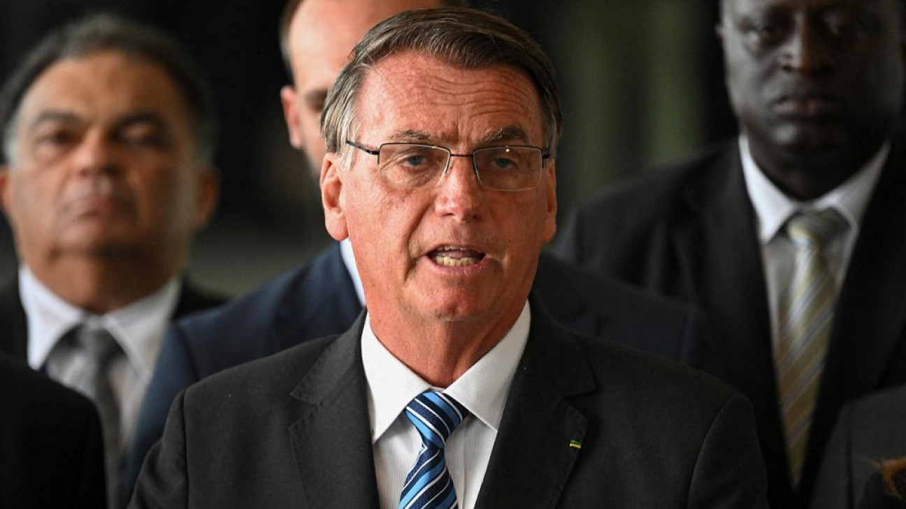 imagen Bolsonaro reapareció y dijo que "lamenta" el intento de toma de los tres poderes en Brasilia