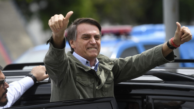 imagen Bolsonaro se reúne con Temer en su primera visita a Brasilia