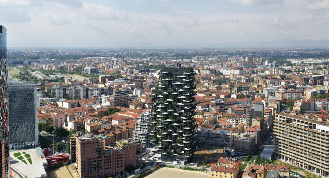 imagen Bosques que crecen en edificios a 100 metros de altura
