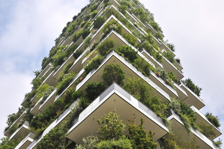imagen Bosques que crecen en edificios a 100 metros de altura