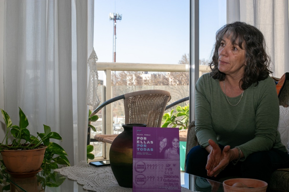 imagen Silvia Minoli: "Me gustaría que este libro sea una herramienta más para combatir la violencia de género"
