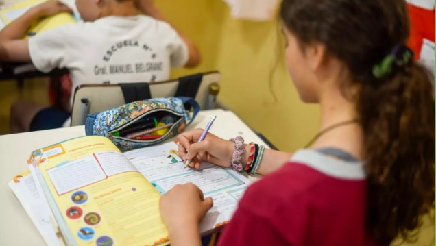 imagen En Mendoza, el 28% de estudiantes de tercer grado no alcanza el nivel esperado en lectura