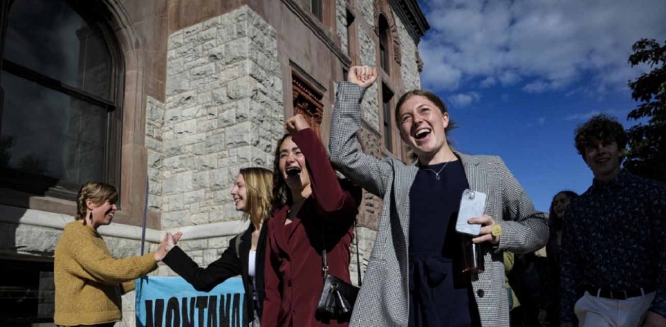 imagen Fallo a favor de un grupo de jóvenes en un juicio climático considerado histórico