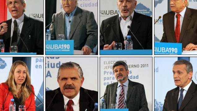 imagen Ciudad de Buenos Aires: sólo Macri faltó al debate en la UBA
