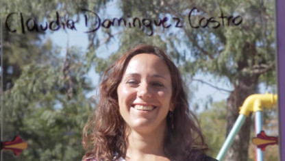 imagen Claudia Domínguez Castro: "Llegué tarde, pero llegué a mi verdad"