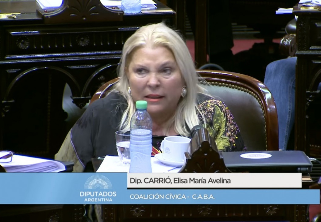 imagen Videos: "¡Estoy harta del progresismo estúpido!", el exabrupto de Carrió