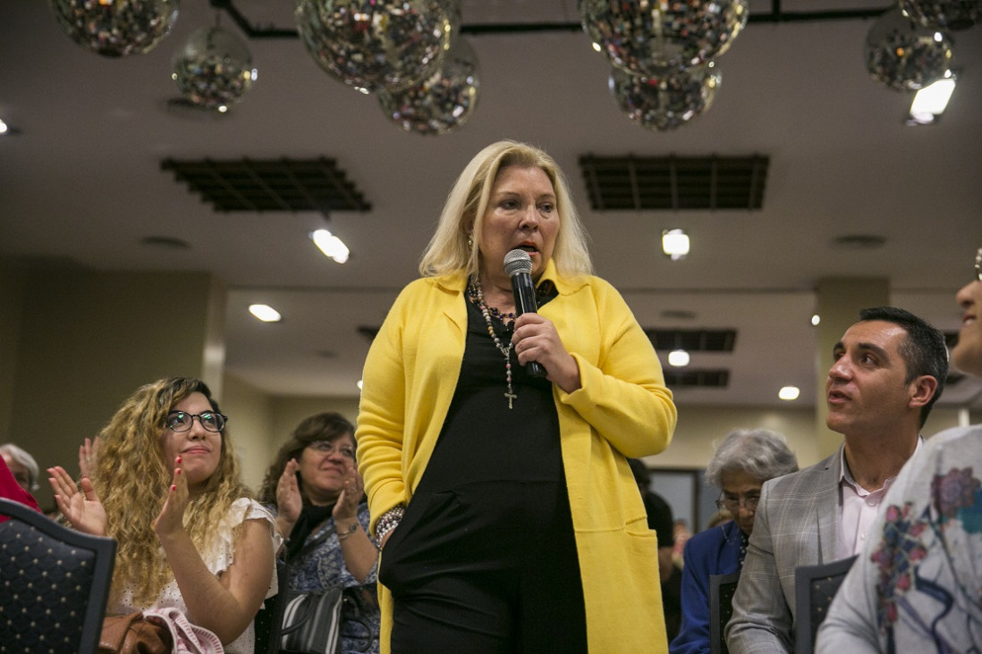 imagen Lilita Carrió anunció que será candidata para la presidencia: "El objetivo es lograr la unidad"