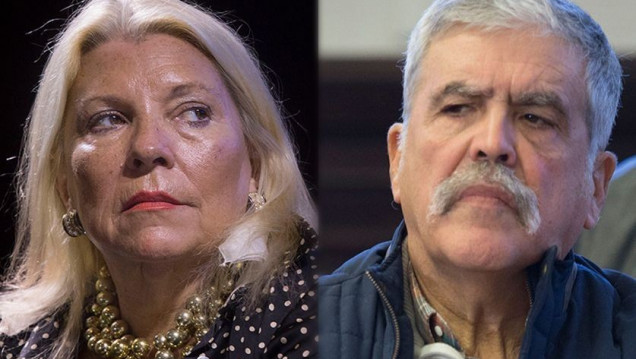 imagen Mirá lo que se dijeron De Vido y Carrió al momento del arresto