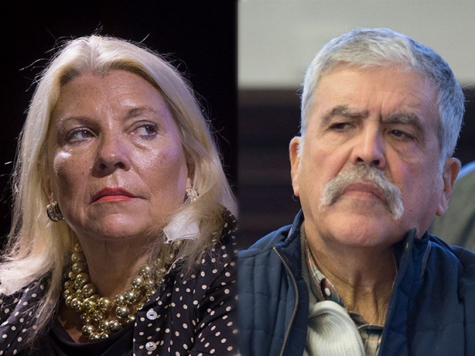 imagen Mirá lo que se dijeron De Vido y Carrió al momento del arresto