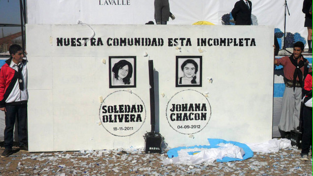 imagen Se trata de todas: pedirán firmas por Johana y Soledad