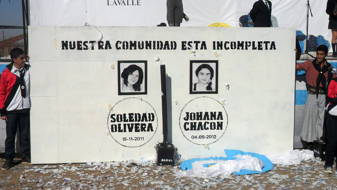 imagen Se trata de todas: pedirán firmas por Johana y Soledad