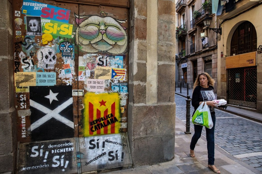 imagen La "grieta" de lealtades que divide a Cataluña