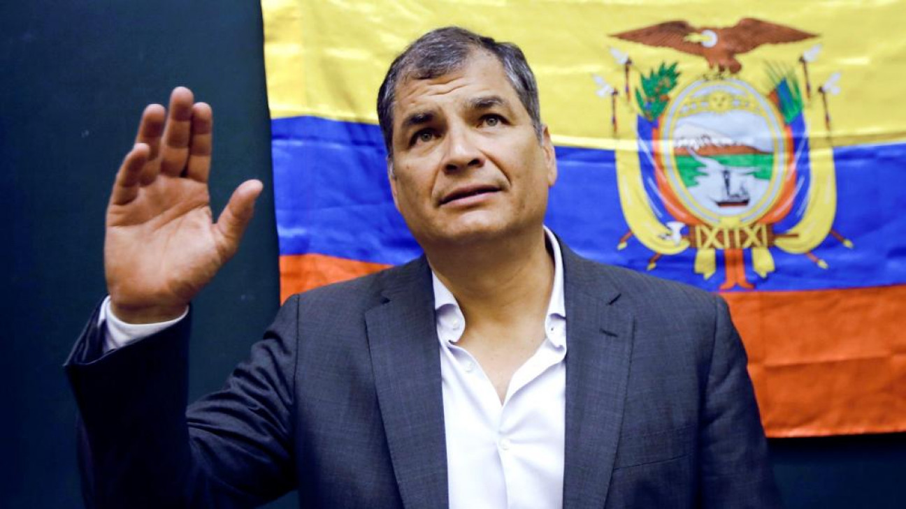 imagen Ecuador: ordenaron la prisión preventiva para Rafael Correa