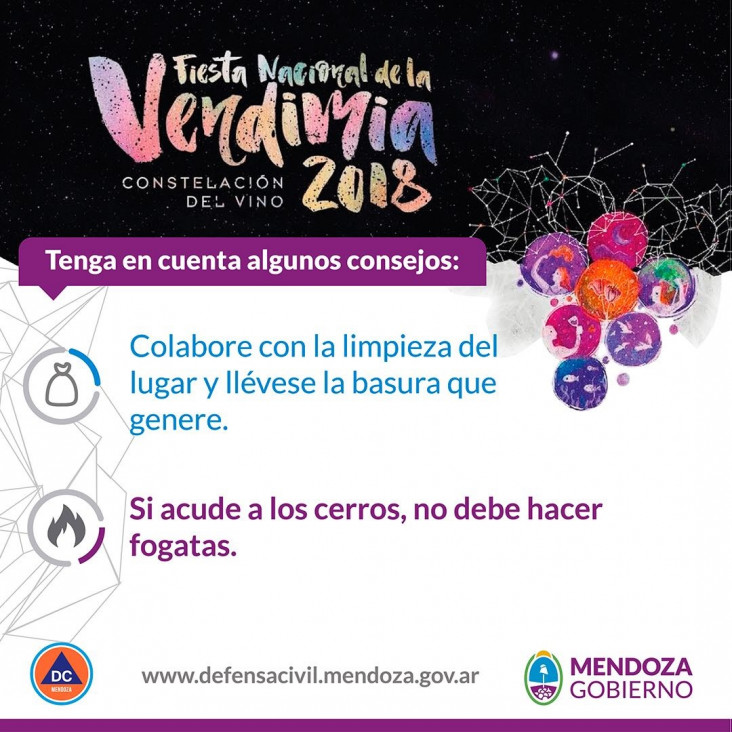 imagen Vendimia: consejos si vas a verla desde los cerros