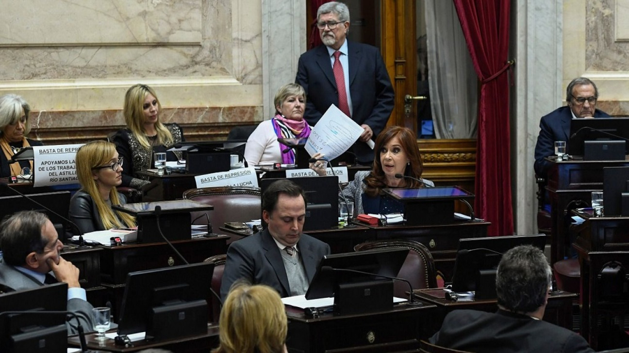 imagen No hay quórum en el Senado para el desafuero de CFK