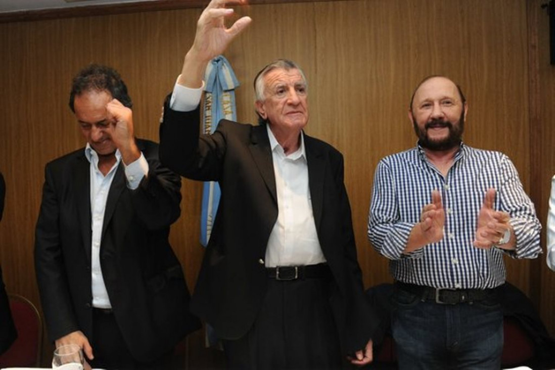 imagen Gioja, Scioli y Caló, la "Lista de Unidad Justicialista" en la interna del PJ