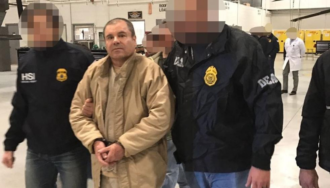 imagen Entrega sincronizada: "El Chapo" Guzmán ya está en Estados Unidos