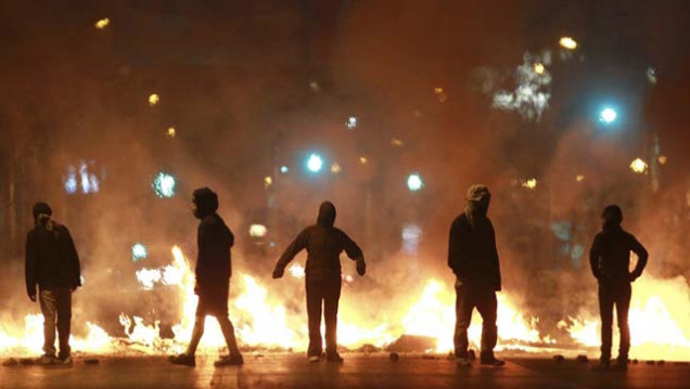 imagen Segundo día de paro en Chile
