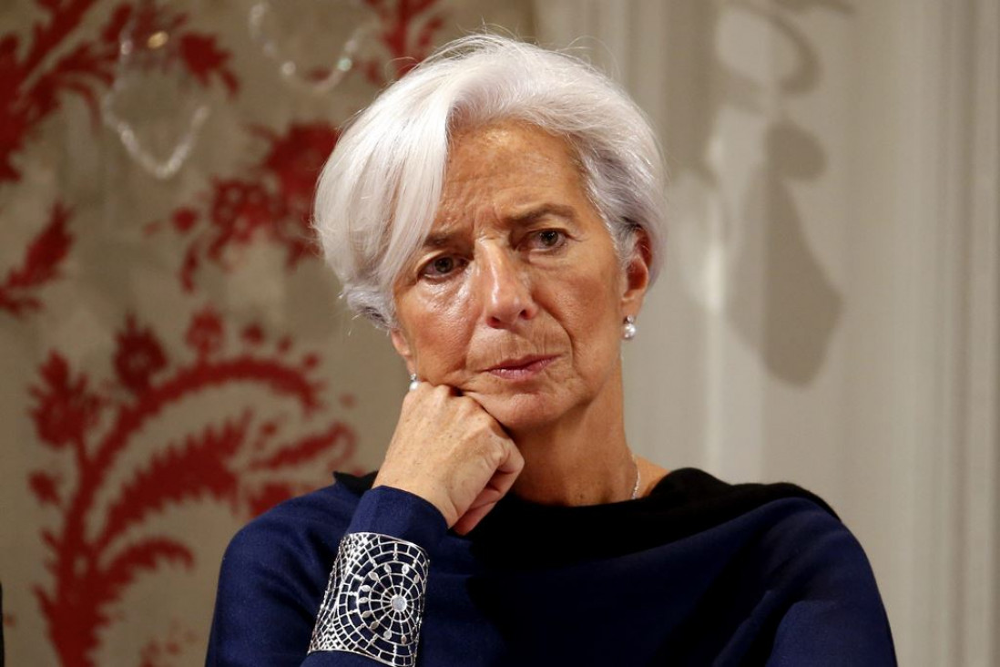 imagen La directora del FMI se sienta en el banquillo de acusados 